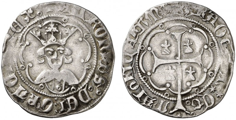 Alfons IV (1416-1458). Mallorca. Ral. (Cru.V.S. 834) (Cru.C.G. 2881). 3,15 g. Ex...