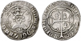 Alfons IV (1416-1458). Mallorca. Ral. (Cru.V.S. 834) (Cru.C.G. 2881). 3,15 g. Ex Colección Ègara 26/04/2017, nº 419. Escasa. MBC.