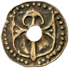 Barcelona. El Palau. Pellofa. (Cru.L. 1247). 0,54 g. Latón. MBC.
