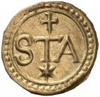 Girona. Sant Feliu. Pellofa. (Cru.L. 1692). 0,30 g. Latón. EBC.