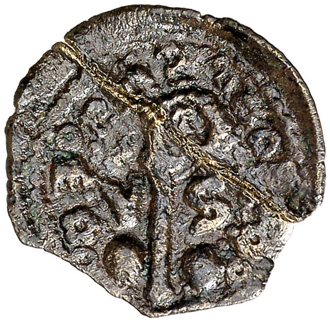 Sanahuja. Senyal incusa. (Cru.L. 2326, como incierta) (Cru.C.G. 3838). 0,81 g. P...