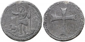 Calvià. Plom. (Cru.L. 2396). 4,38 g. Raro. MBC-.