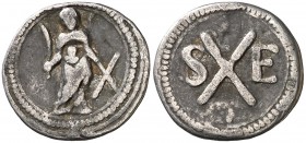 Palma. Santa Eulàlia. Plom. (Cru.L. 2429). 2,06 g. Escaso. MBC-.