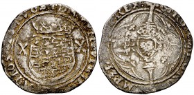 s/d (1521-1556). Carlos I. Brujas. 1 patard. (Vti. 477) (Vanhoudt 229.BG). 2,73 g. MBC-.