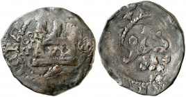 s/d. Felipe II. Toledo. 2 cuartos. (Cal. 873). 4,17 g. BC+/MBC-.