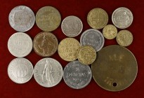 Lote de 16 monedas formado por piezas de Asturias y León, Euzkadi, Santander, Palencia y Burgos, Menorca, Marchena, Olot, Segarra de Gaià y Cazalla de...