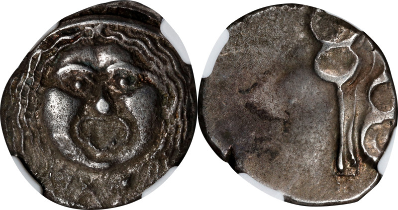ITALY. Etruria. Populonia. AR Didrachm of 20 Units (20 Asses) (8.06 gms), 3rd Ce...