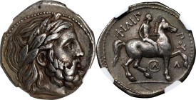MACEDON. Kingdom of Macedon. Time of Philip III to Kassander, ca. 323/2-315 B.C. AR Tetradrachm (14.22 gms), Amphipolis Mint. NGC EF, Strike: 5/5 Surf...