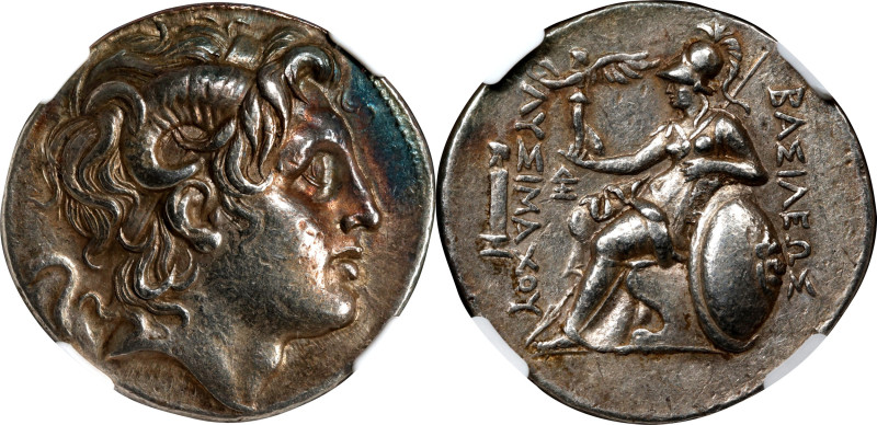 THRACE. Kingdom of Thrace. Lysimachos, 323-281 B.C. AR Tetradrachm (17.05 gms), ...