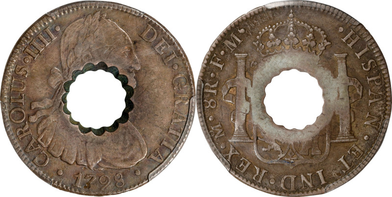 DOMINICA. Dominica - Mexico. 11 Bits (8 Shilling 3 Pence - Dollar), ND (1798). G...