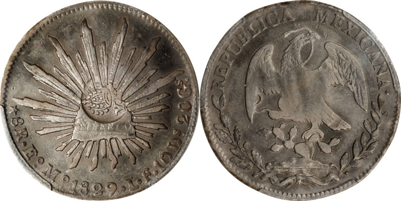 PHILIPPINES. Philippines - Mexico. 8 Reales, ND (1834-37). Manila Mint. Isabel I...