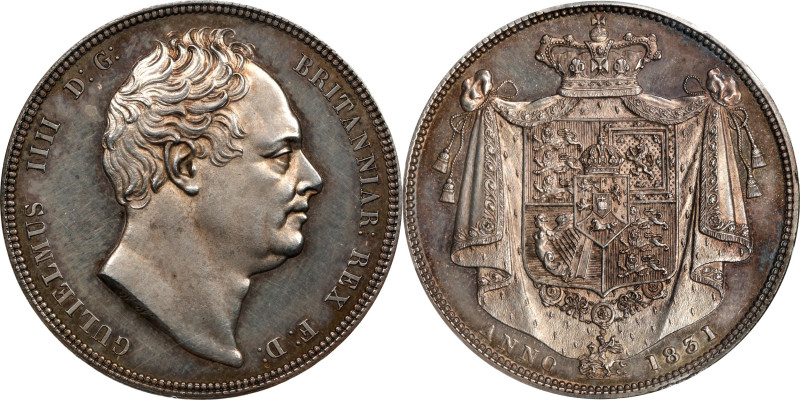 GREAT BRITAIN. 1/2 Crown, 1831. London Mint. William IV. PCGS PROOF-63.
S-3834;...