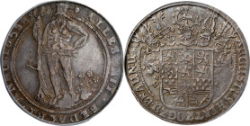 GERMANY. Brunswick-Luneburg: Brunswick. Taler, 1653/2-HS. Zellerfeld Mint. August "the Younger". PCGS AU-58.
Dav-6340; KM-393.3; Welter-819. On the c...