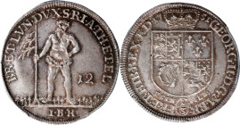GERMANY. Brunswick-Luneburg: Hannover. 12 Mariengroschen (1/3 Taler), 1751-IBH. Zellerfeld Mint. Georg II August (George II of Great Britain). PCGS MS...
