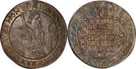 GERMANY. Saxony. Taler, 1628-HI. Dresden Mint. Johann Georg I. NGC MS-65.
Dav-7601; KM-132. A supreme example, this tremendous Gem offers quality tha...