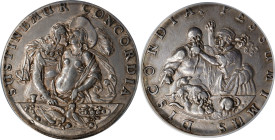 GERMANY. Medallic Issues. Saxony. Duality of Marriage Silver Medal, ND (1627). PCGS EF-45.
Feill-2446; Kahane-205; Więcek-36; Fieweger-98. By S. Dadl...