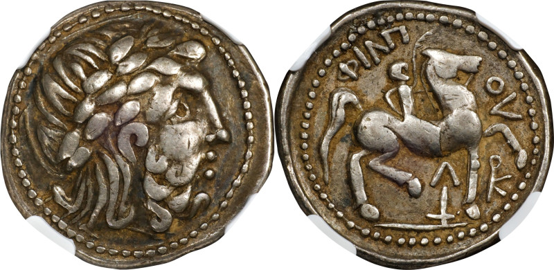 CELTIC. Eastern Europe. AR Tetradrachm (13.98 gms), ca. 4th-3rd Centuries B.C. N...