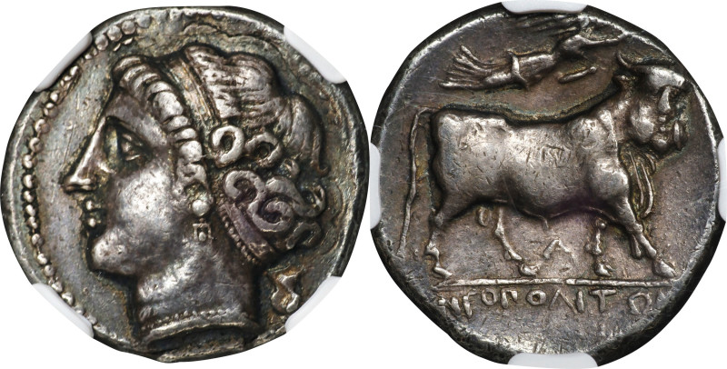 ITALY. Campania. Neapolis. Fourree Didrachm (Nomos) (6.65 gms), ca. 275-250 B.C....