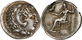 MACEDON. Kingdom of Macedon. Philip III, 323-317 B.C. AR Tetradrachm (17.10 gms), Babylon Mint, ca. 323-318/7 B.C. NGC Ch EF, Strike: 4/5 Surface: 2/5...