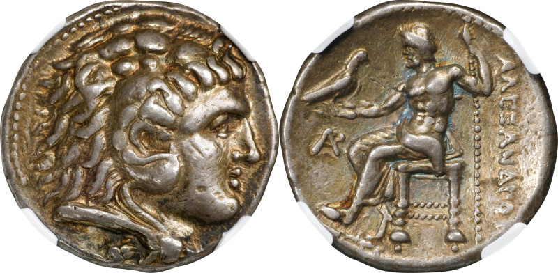 PTOLEMAIC EGYPT. Ptolemy I Soter, 323-283 B.C. AR Tetradrachm (17.01 gms), Arado...