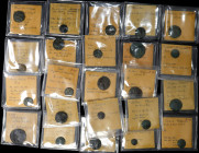 MIXED LOTS. Group of Bronze Issues (23 Pieces), ca. 4th-2nd Centuries B.C. Average Grade: VERY FINE.
This grouping offers an interesting variety of A...