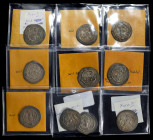 MIXED LOTS. Sassanian Empire. Nonet of Drachms (9 Pieces). Average Grade: EXTREMELY FINE.
An attractive group of Sassanian Drachm of various rulers. ...