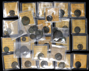 MIXED LOTS. Roman Provincial. Group of Bronze Issues (43 Pieces), ca. 1st-4th Centuries A.D. Grade Range: FAIR to VERY FINE.
This assortments include...