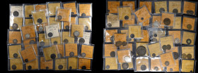GREAT BRITAIN. Group of Minors and Medalets (84 Pieces), ca. 12th to 20th Century. Grade Range: GOOD to UNCIRCULATED.
A mixture of British issues tha...