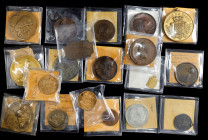 MIXED LOTS. Group of Medals (19 Pieces), ca. 19th to 20th Centuries. Average Grade: VERY GOOD to ABOUT UNCIRCULATED.
A diverse group offering deliver...