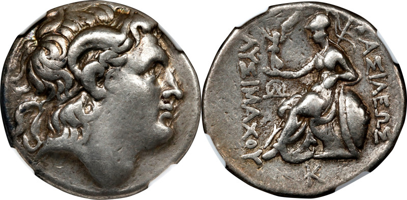 THRACE. Kingdom of Thrace. Lysimachos, 323-281 B.C. AR Tetradrachm, Pella Mint, ...