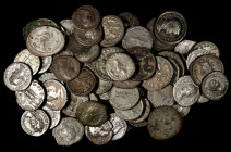 MIXED LOTS. Group of AR Denominations (76 Pieces), ca. 1st- 4th Centuries A.D. Grade Range: VERY GOOD to CHOICE VERY FINE.
An enchanting array perfec...