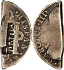 BRITISH VIRGIN ISLANDS. 4 Shillings 1-1/2 Pence (Half Dollar), ND (ca. 1805-24). George III. PCGS VG-10, Countermark: VF Details.
KM-19; Prid-8. Weig...