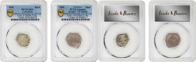 COSTA RICA. Pair of 1 Reales (2 Pieces), 1846. San Jose Mint. Both are PCGS Certified.
Issued by decree of 15 October 1846. 1) Costa Rica - Bolivia. ...