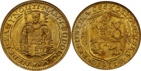CZECHOSLOVAKIA. Ducat, 1931. Kremnica Mint. NGC MS-63.
Fr-2; KM-8; Novotny-16.
From the Whytecliffe Collection.

Estimate: $1000.00- $1500.00