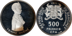 DAHOMEY. 500 Francs, 1971. PCGS PROOF-65 Deep Cameo.
KM-3.2.

Estimate: $60.00- $100.00