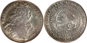 DENMARK. 6 Mark, 1704. Frederik IV. PCGS Genuine--Repaired, EF Details.
KM-479.2; Dav-1289.

Estimate: $700.00- $1000.00