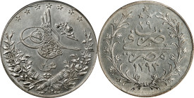 EGYPT. 20 Qirsh, AH 1293 Year 29-H (1903). Birmingham (Heaton) Mint. Abdul Hamid II. PCGS Genuine--Cleaned, Unc Details.
KM-296.

Estimate: $100.00...