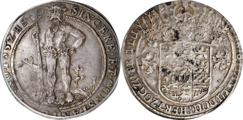 GERMANY. Brunswick-Luneburg: Calenberg & Luneburg (Celle). Taler, 1652-HS. Zelle...