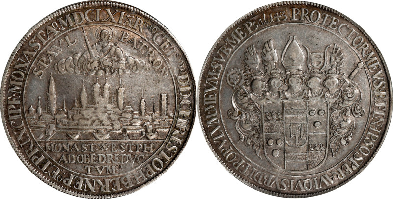 GERMANY. Munster. Taler, 1661. Munster Mint. Christoph Bernhard von Galen. NGC V...