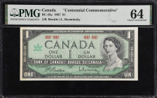 CANADA. Lot of (4). Bank of Canada. 1, 2 & 5 Dollars, 1954-74. BC-38b, BC-39b, BC-45a & BC-47a. PMG Choice Very Fine 35 EPQ to Choice Uncirculated 64 ...