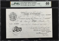 GREAT BRITAIN. Bank of England. 5 Pounds, 1947. P-343. PMG Extremely Fine 40.

Estimate: $100.00- $200.00