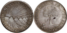GUATEMALA. Central American Republic. 8 Reales, 1825-NG M. Nueva Guatemala Mint. PCGS AU-50.
KM-4.

Estimate: $400.00- $600.00