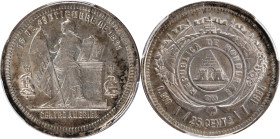 HONDURAS. 25 Centavos, 1884. PCGS MS-63.
KM-50.

Estimate: $60.00- $100.00