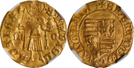 HUNGARY. Goldgulden, ND (1387-1437). Sigismund. NGC AU Details--Damaged.
Fr-10; Rethy-119a; Huszar-573.
From the Augustana Collection.

Estimate: ...