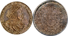 HUNGARY. Taler, 1653-KB. Kremnica Mint. Ferdinand III. PCGS AU-55.
Dav-3198; KM-107.
From the Augustana Collection.

Estimate: $500.00- $750.00