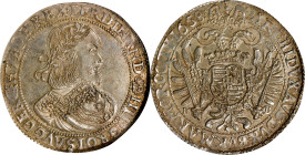 HUNGARY. Taler, 1658-KB. Kremnica Mint. Ferdinand III. NGC MS-62.
Dav-3198; KM-107.

Estimate: $1000.00- $1500.00