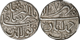 INDIA. Mughal Empire. Rupee, AH 1021 Year 7 (1612). Ahmadabad Mint. Muhammad Jahangir. NGC AU-58.
KM-149.4.

Estimate: $75.00- $150.00