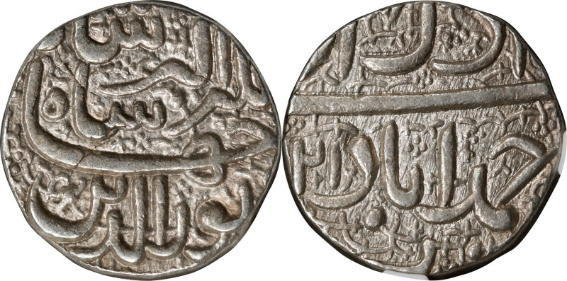 INDIA. Mughal Empire. Rupee, [AH 1035] Year 21 (1626). Ahmadabad Mint. Muhammad ...