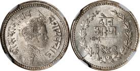 INDIA. Baroda. 2 Annas, VS 1949 (1892). Sayaji Rao III (under Victoria as Empress) NGC MS-65.
KM-Y-33.

Estimate: $200.00- $300.00