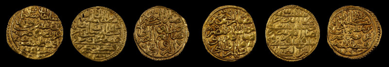 ISLAMIC KINGDOMS. Trio of Dinars (3 Pieces), ND. Average Grade: VERY FINE.
Tota...